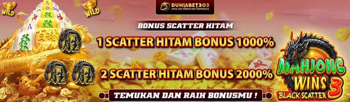 Duniabet303 Promo Scater hitam